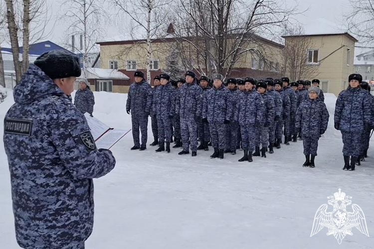 В  Управлении Росгвардии по Тюменской области начался зимний период подготовки