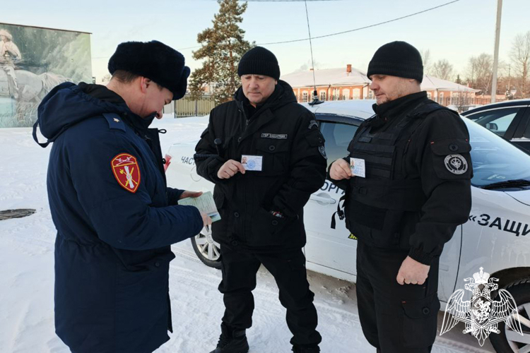 Росгвардия в Тюменской области обеспечила безопасность граждан в новогоднюю ночь