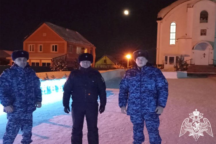 Росгвардия в Тюменской области обеспечила безопасность рождественских мероприятий