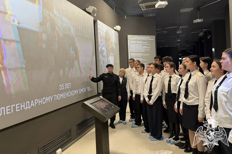 В тюменском историческом парке «Россия – Моя история» состоялся День ОМОН Росгвардии