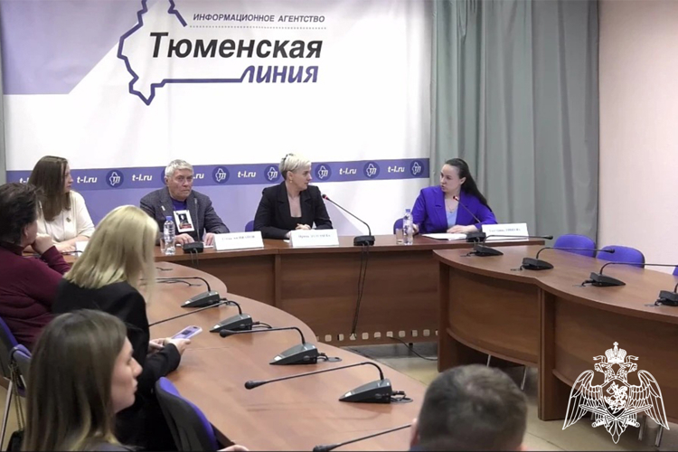 Ветеран Росгвардии в Тюмени провел пресс-конференцию о всероссийской акции «Бессмертный полк»