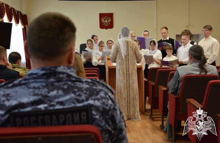 Мероприятия в пасхальную неделю прошли в Управлении Росгвардии по Тюменской области