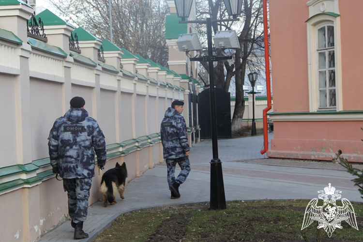 Росгвардия в Тюменской области обеспечила безопасность Вербного воскресенья