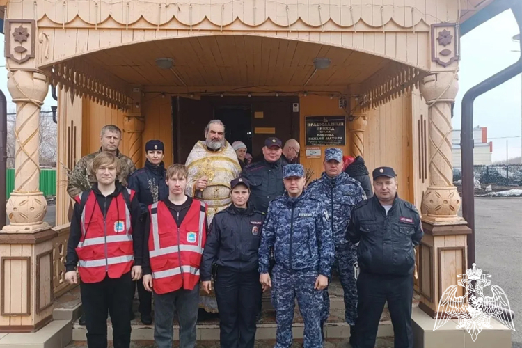 Росгвардия в Тюменской области обеспечила безопасность Вербного воскресенья
