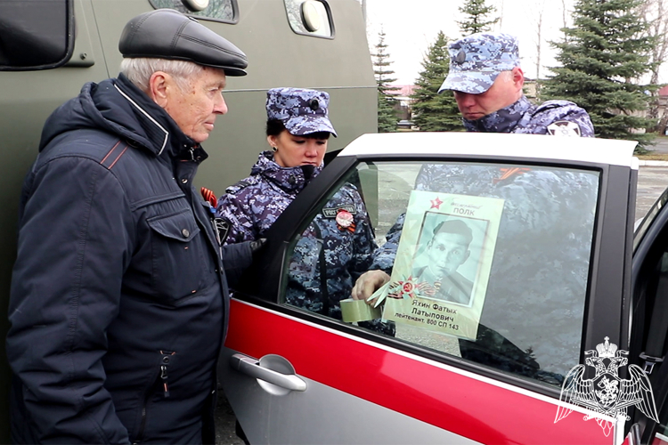 Ветеран Росгвардии в Тюмени провел пресс-конференцию о всероссийской акции «Бессмертный полк»