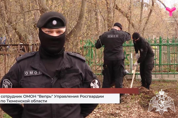 Выпуск авторской программы Росгвардии рассказал тюменским телезрителям о ведомственных мероприятиях ко Дню Победы