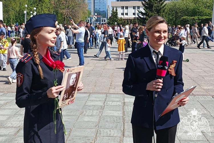 В День Победы офицеры лицензионно-разрешительной работы  приняли участие в телевизионных и межведомственных патриотических проектах