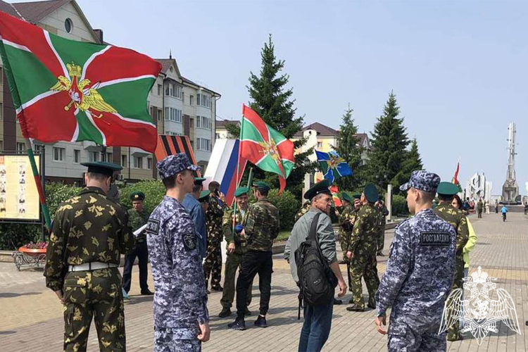 Росгвардия в Тюменской области обеспечила безопасность мероприятий Дня пограничника