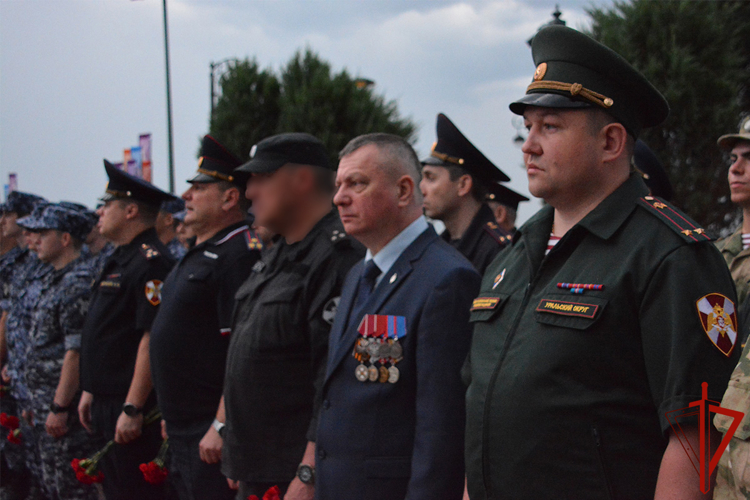 Росгвардейцы в Тюменской области присоединились к международной акции «Свеча памяти» в 85-ю годовщину начала Великой Отечественной войны