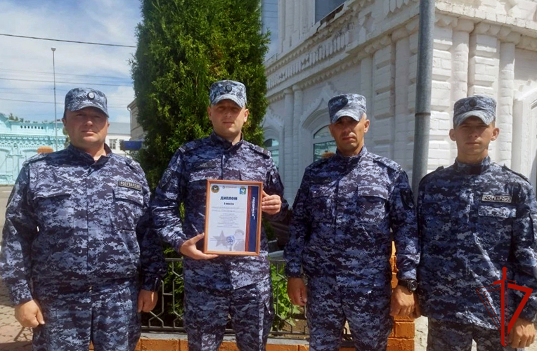 Росгвардейцы в Тюменской области стали участниками масштабных спортивно-патриотических соревнований региона
