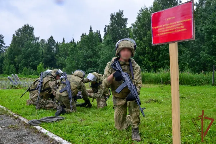 Группа разминирования Управления Росгвардии по Тюменской области стала призером конкурса профессионального мастерства