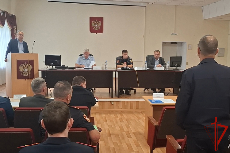 В Управлении Росгвардии по Тюменской области состоялось  заседание оперативного штаба 