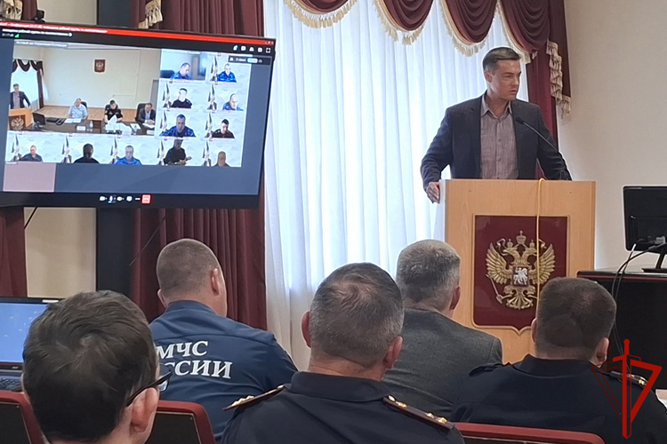В Управлении Росгвардии по Тюменской области состоялось  заседание оперативного штаба 