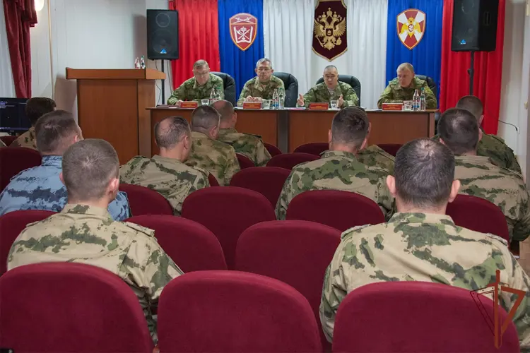 На Урале завершился учебно-методический сбор кинологов Росгвардии